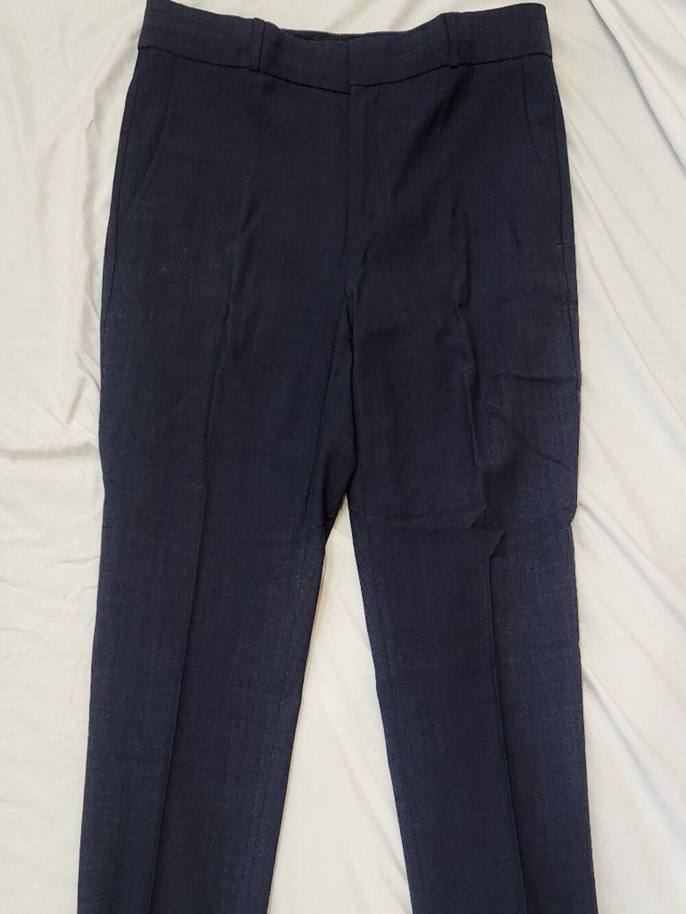Banana Republic Ryan navy blue slacks, dress suit pants, work, office, 10S